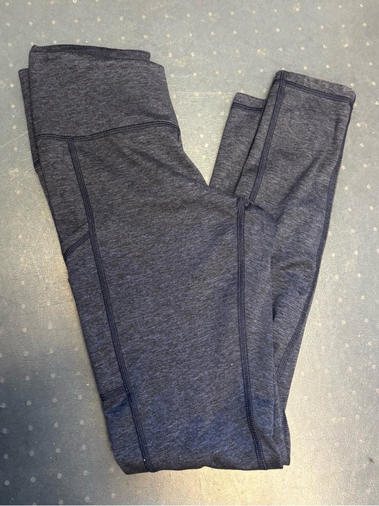 aerie Pants - Aerie heathered blue pocket leggings